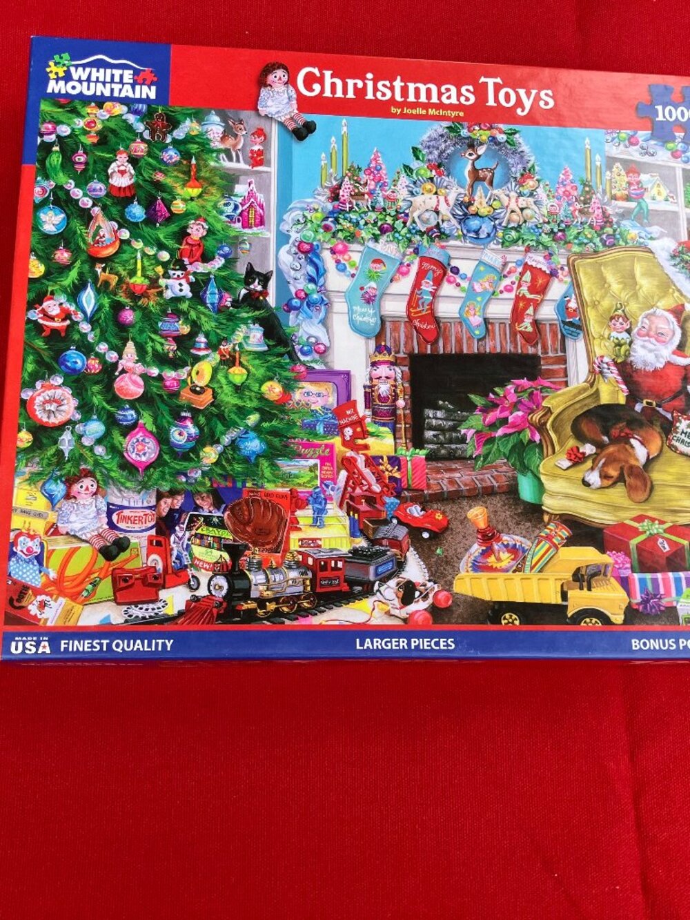 White Mountain Puzzle -Christmas Toys